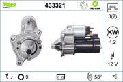 433321 Startér VALEO RE-GEN REMANUFACTURED VALEO