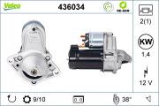 436034 Startér VALEO RE-GEN REMANUFACTURED VALEO