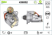 436052 Startér VALEO RE-GEN REMANUFACTURED VALEO