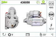 436058 Startér VALEO RE-GEN REMANUFACTURED VALEO