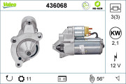 436068 Startér VALEO RE-GEN REMANUFACTURED VALEO