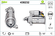 438232 Startér VALEO ORIGINS NEW VALEO