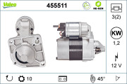 455511 Startér VALEO RE-GEN REMANUFACTURED VALEO