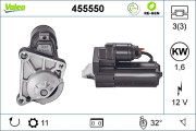 455550 Startér VALEO RE-GEN REMANUFACTURED VALEO