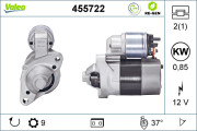 455722 Startér VALEO RE-GEN REMANUFACTURED VALEO