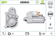 455943 Startér VALEO RE-GEN REMANUFACTURED VALEO