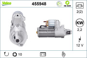 455948 Startér VALEO RE-GEN REMANUFACTURED VALEO