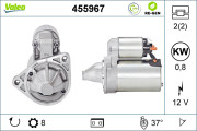 455967 Startér VALEO RE-GEN REMANUFACTURED VALEO