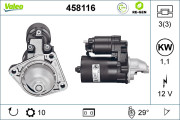 458116 Startér VALEO RE-GEN REMANUFACTURED VALEO