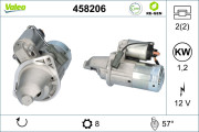 458206 Startér VALEO RE-GEN REMANUFACTURED VALEO