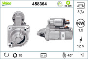 458364 Startér VALEO RE-GEN REMANUFACTURED VALEO