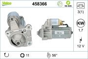 458366 Startér VALEO RE-GEN REMANUFACTURED VALEO