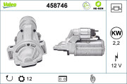 458746 Startér VALEO RE-GEN REMANUFACTURED VALEO