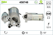 458748 Startér VALEO RE-GEN REMANUFACTURED VALEO