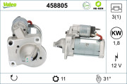 458805 Startér VALEO RE-GEN REMANUFACTURED VALEO