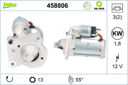 458806 Startér VALEO RE-GEN REMANUFACTURED VALEO