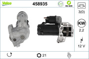 458935 Startér VALEO RE-GEN REMANUFACTURED VALEO