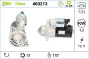 460213 Startér VALEO RE-GEN REMANUFACTURED VALEO