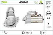 460249 Startér VALEO RE-GEN REMANUFACTURED VALEO