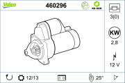 460296 Startér VALEO RE-GEN REMANUFACTURED VALEO