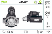 460427 Startér VALEO RE-GEN REMANUFACTURED VALEO
