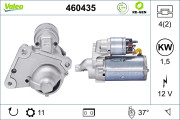 460435 Startér VALEO RE-GEN REMANUFACTURED VALEO