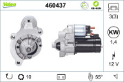 460437 Startér VALEO RE-GEN REMANUFACTURED VALEO