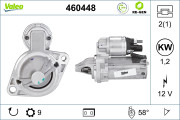 460448 Startér VALEO RE-GEN REMANUFACTURED VALEO