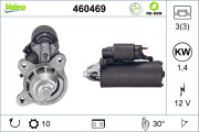 460469 Startér VALEO RE-GEN REMANUFACTURED VALEO