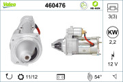 460476 Startér VALEO RE-GEN REMANUFACTURED VALEO