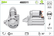 460511 Startér VALEO RE-GEN REMANUFACTURED VALEO