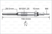 345261 Žhavicí svíčka VALEO