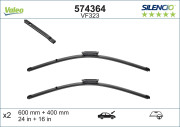 574364 List stěrače SILENCIO FLAT BLADE SET VALEO