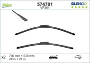574701 List stěrače SILENCIO FLAT BLADE SET VALEO