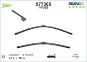 577365 List stěrače SILENCIO FLAT BLADE SET VALEO