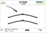 577929 List stěrače SILENCIO FLAT BLADE SET VALEO
