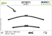 577971 List stěrače SILENCIO FLAT BLADE SET VALEO