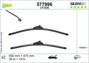 577996 List stěrače SILENCIO FLAT BLADE SET VALEO