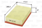 585068 Vzduchový filtr VALEO