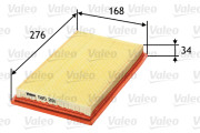 585251 Vzduchový filtr VALEO