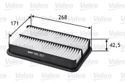 585257 Vzduchový filtr VALEO
