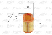 585690 VALEO vzduchový filter 585690 VALEO