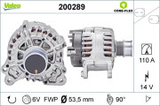 200289 generátor VALEO CORE-FLEX VALEO