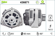 436671 generátor VALEO RE-GEN REMANUFACTURED VALEO