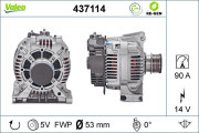 437114 generátor VALEO RE-GEN REMANUFACTURED VALEO