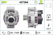 437364 generátor VALEO RE-GEN REMANUFACTURED VALEO