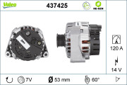 437425 generátor VALEO RE-GEN REMANUFACTURED VALEO