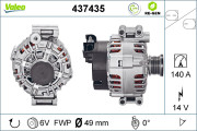 437435 generátor VALEO RE-GEN REMANUFACTURED VALEO