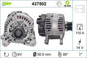 437502 generátor VALEO RE-GEN REMANUFACTURED VALEO