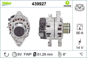 439927 VALEO alternátor 439927 VALEO